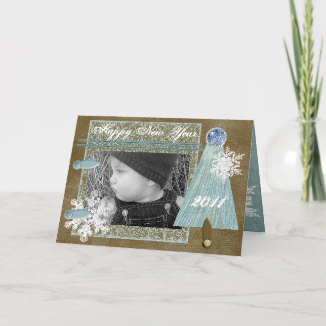 Cartes Pour Fêtes Annuelles Winter Wishes (Devant)