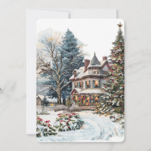 Cartes Pour Fêtes Annuelles Winter Wonder