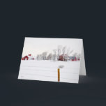Cartes Pour Fêtes Annuelles Winter Wonderland<br><div class="desc">Nebraska à Winter,  Christine Belt,  photo.</div>