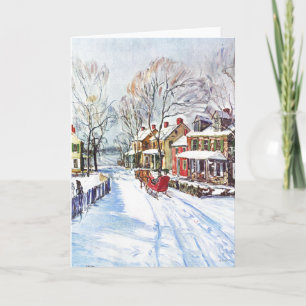 Cartes Pour Fêtes Annuelles Winter Wonderland