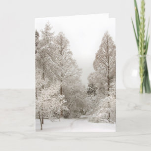 Cartes Pour Fêtes Annuelles Winter Wonderland Cards
