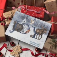 Winter Woodland Wonderland JOY Snow