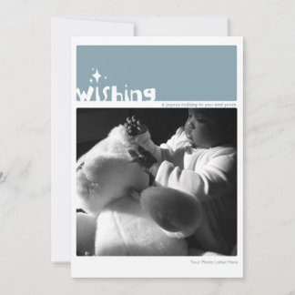 Cartes Pour Fêtes Annuelles Wishing Card w/ Envelope