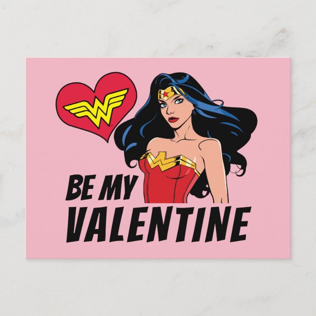 Cartes Pour Fêtes Annuelles Wonder Woman | Vous êtes merveilleuse Valentine (Devant)