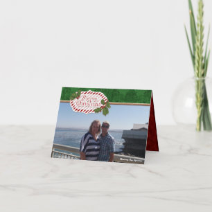 Cartes Pour Fêtes Annuelles Wonderland hiver Scène de neige Pins arbres Noël