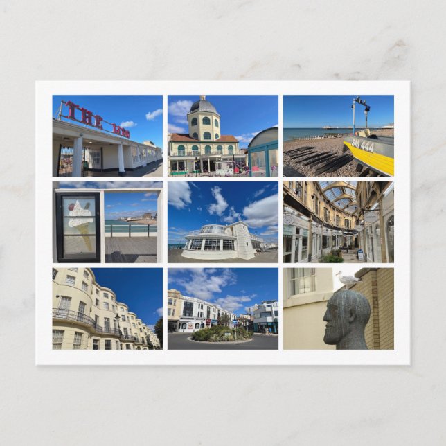 Cartes Pour Fêtes Annuelles Worthing (Devant)