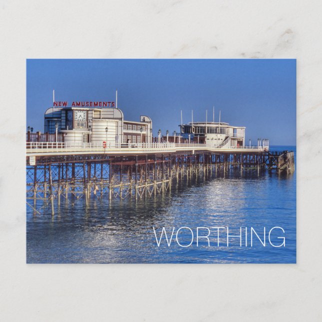 Cartes Pour Fêtes Annuelles Worthing (Devant)