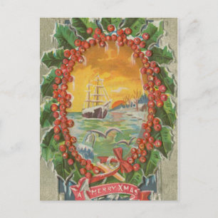 Cartes Pour Fêtes Annuelles Wreath