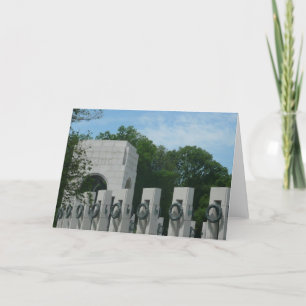 Cartes Pour Fêtes Annuelles Wreath II commémorative 2ème guerre mondiale à Was