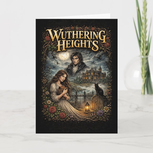 Cartes Pour Fêtes Annuelles Wuthering Heights (Devant)