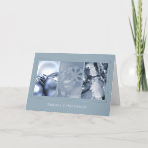 Cartes Pour Fêtes Annuelles Xmas Blues