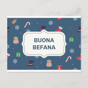 Cartes Pour Fêtes Annuelles xmas buona Befana