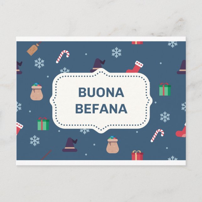 Cartes Pour Fêtes Annuelles xmas buona Befana (Devant)