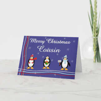 Cartes Pour Fêtes Annuelles Xmas Cousin