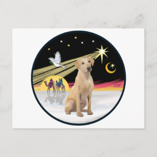 Cartes Pour Fêtes Annuelles Xmas Dove (R) - Yellow Lab (F)