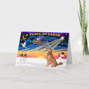 Cartes Pour Fêtes Annuelles XmasSunrise - Golden Retriever 10