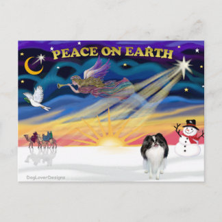 Cartes Pour Fêtes Annuelles XmasSunrise-Japanese Chin