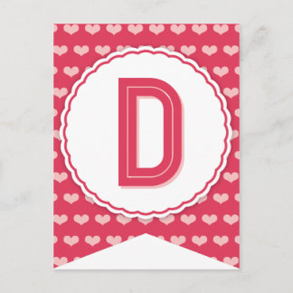 Cartes Pour Fêtes Annuelles XOXO Valentine Party Drapeau Bannière D