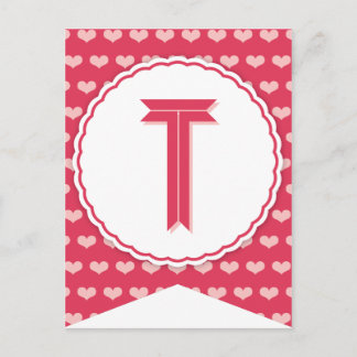 Cartes Pour Fêtes Annuelles XOXO Valentine Party Drapeau Bannière de Bunting T