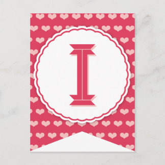 Cartes Pour Fêtes Annuelles XOXO Valentine Party Drapeau Bannière I