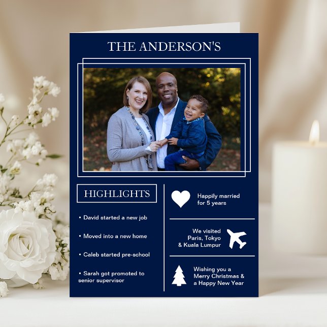 Cartes Pour Fêtes Annuelles Year | Infographic (Créateur téléchargé)