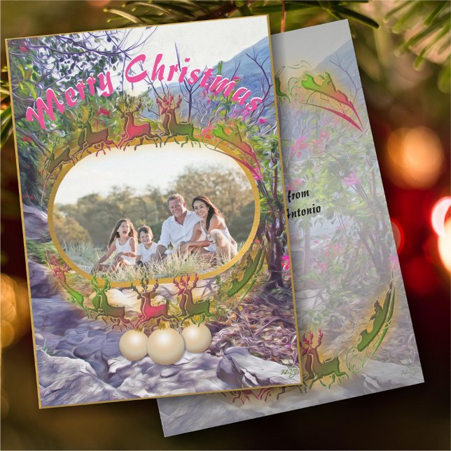 Cartes Pour Fêtes Annuelles Yelapa Famille Noël 821 (Créateur téléchargé)