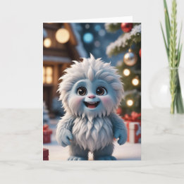 Cartes Pour Fêtes Annuelles Yeti ou pas...