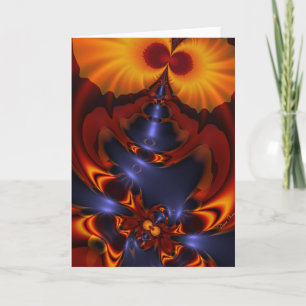 Cartes Pour Fêtes Annuelles Yeux d'or - améthyste et enchantement ambre