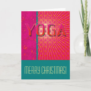 Cartes Pour Fêtes Annuelles Yoga 1 - Carte, Salutation, Vierge, Saison