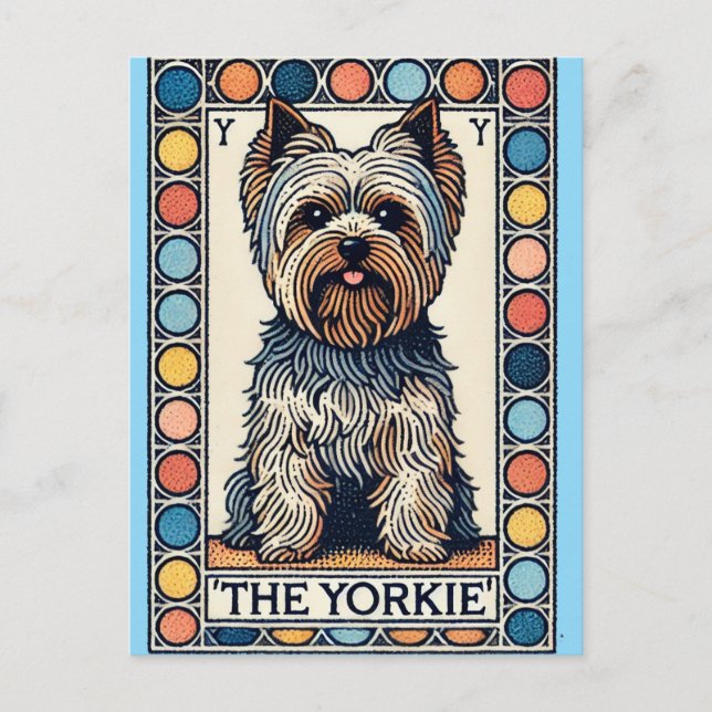 Cartes Pour Fêtes Annuelles yorkshire (Devant)