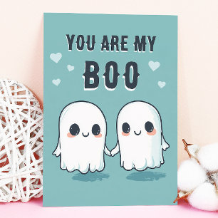Cartes Pour Fêtes Annuelles You Are My Boo - Joli Fantôme Saint-Valentin