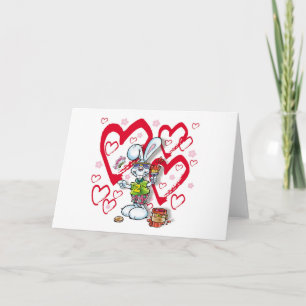 Cartes Pour Fêtes Annuelles You are my honey bunny