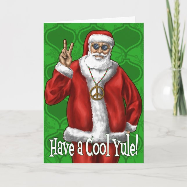 Cartes Pour Fêtes Annuelles Yule cool (Devant)