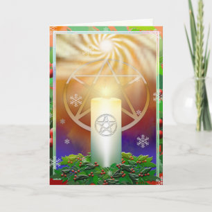 Cartes Pour Fêtes Annuelles Yule Sun