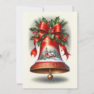 Cartes Pour Fêtes Annuelles Yuletide Carol Bell