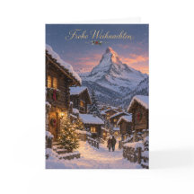 Zermatt Matterhorn Joyeux Noël