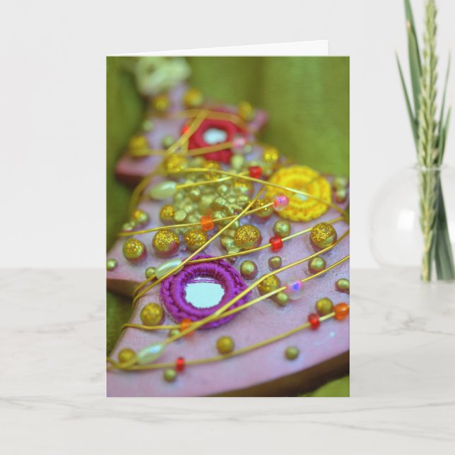 Cartes Pour Fêtes Annuelles Ziemas Svetki (Devant)