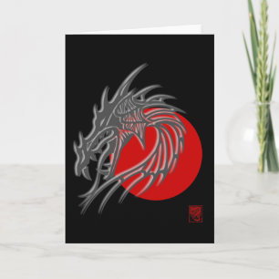Cartes Pour Fêtes Annuelles Zodiac chinois - Cadeau Dragon