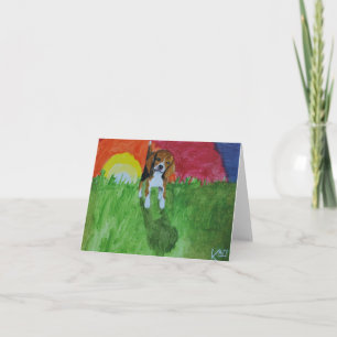 Cartes pour notes beagles