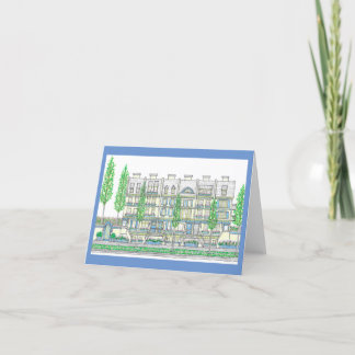 Cartes pour notes bleus de Spring City