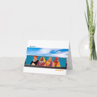 Cartes pour notes d'âge et de grâce