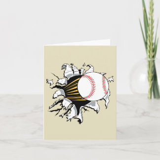 Cartes pour notes de baseball