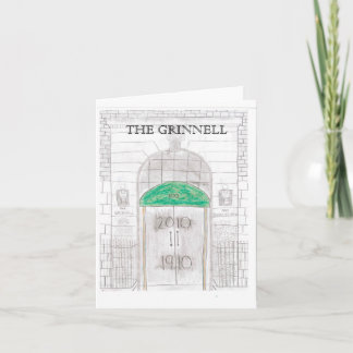 Cartes pour notes de Centennial de GRINNELL