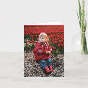 Cartes pour notes de champ de tulipe