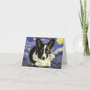 Cartes pour notes de corgi de Gallois de cardigan