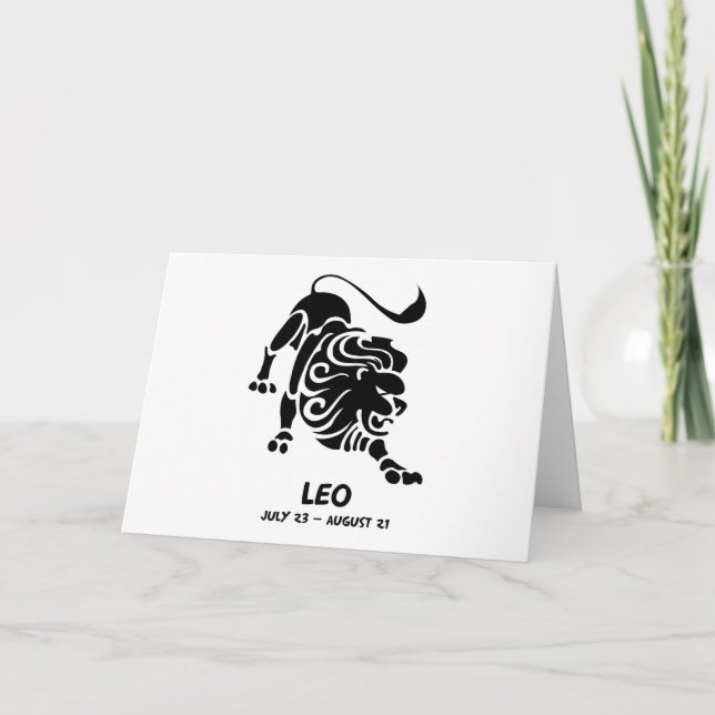 Cartes pour notes de Leo Zodiac (Devant)