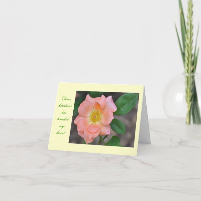 Cartes pour notes de Merci (Devant)