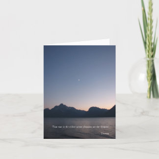 Cartes pour notes de plaisirs simples