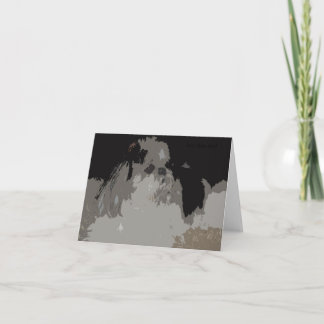 Cartes pour notes de Shih Tzu