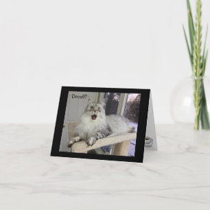 Cartes pour notes humoristiques de café